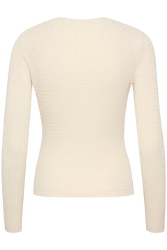 ImimiIW Wrap Pullover - Vanilla