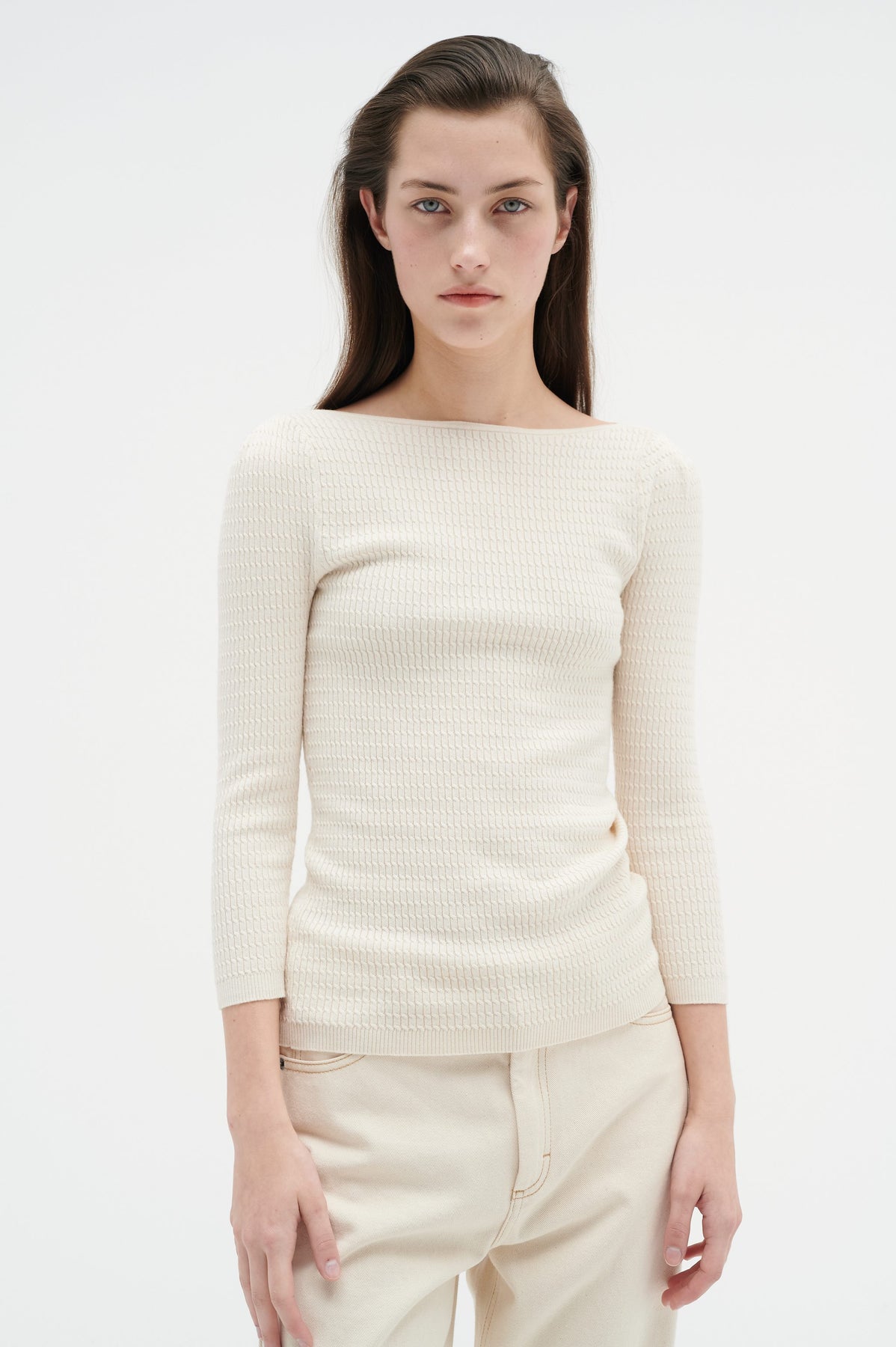 ImimiIW SS Pullover - Vanilla