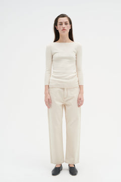 ImimiIW SS Pullover - Vanilla