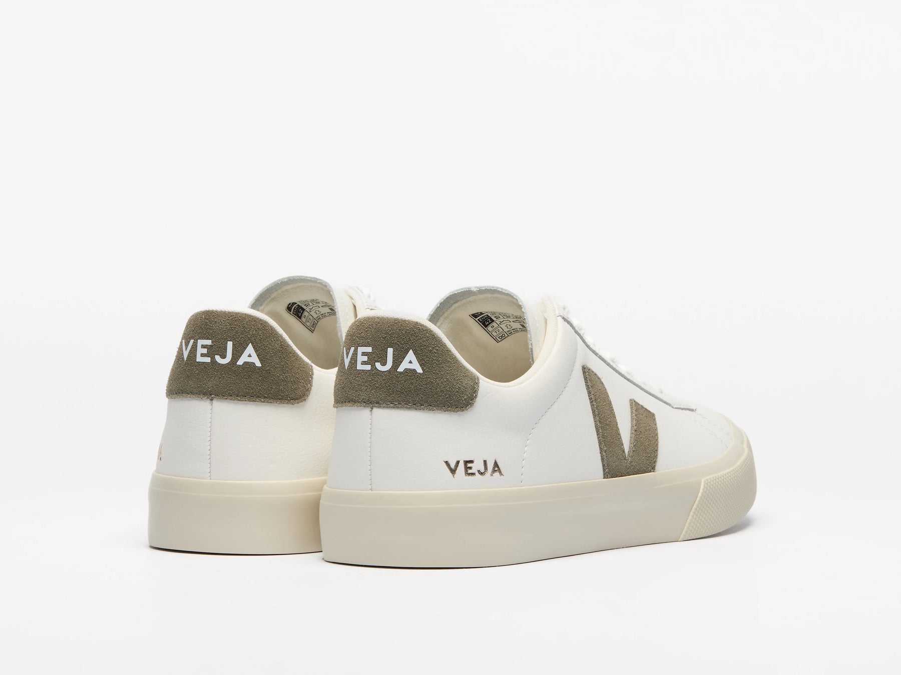 Veja Campo Chromefree Leather - Extra White Khaki