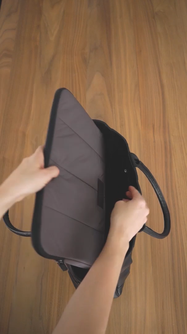 Euleen Shopper - Black