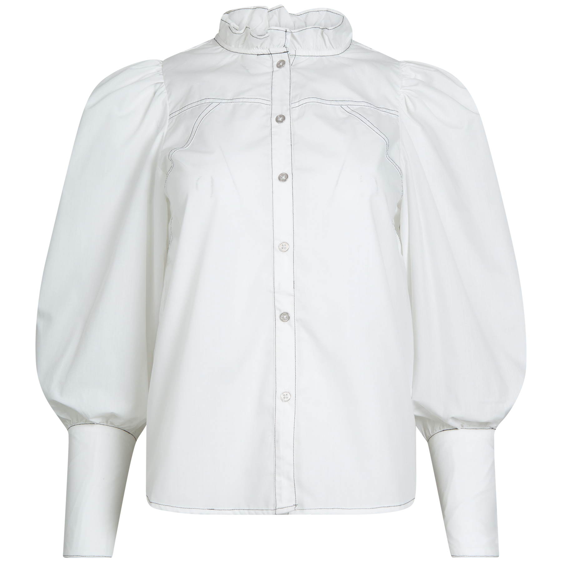 Bonnie Stitch Shirt - White