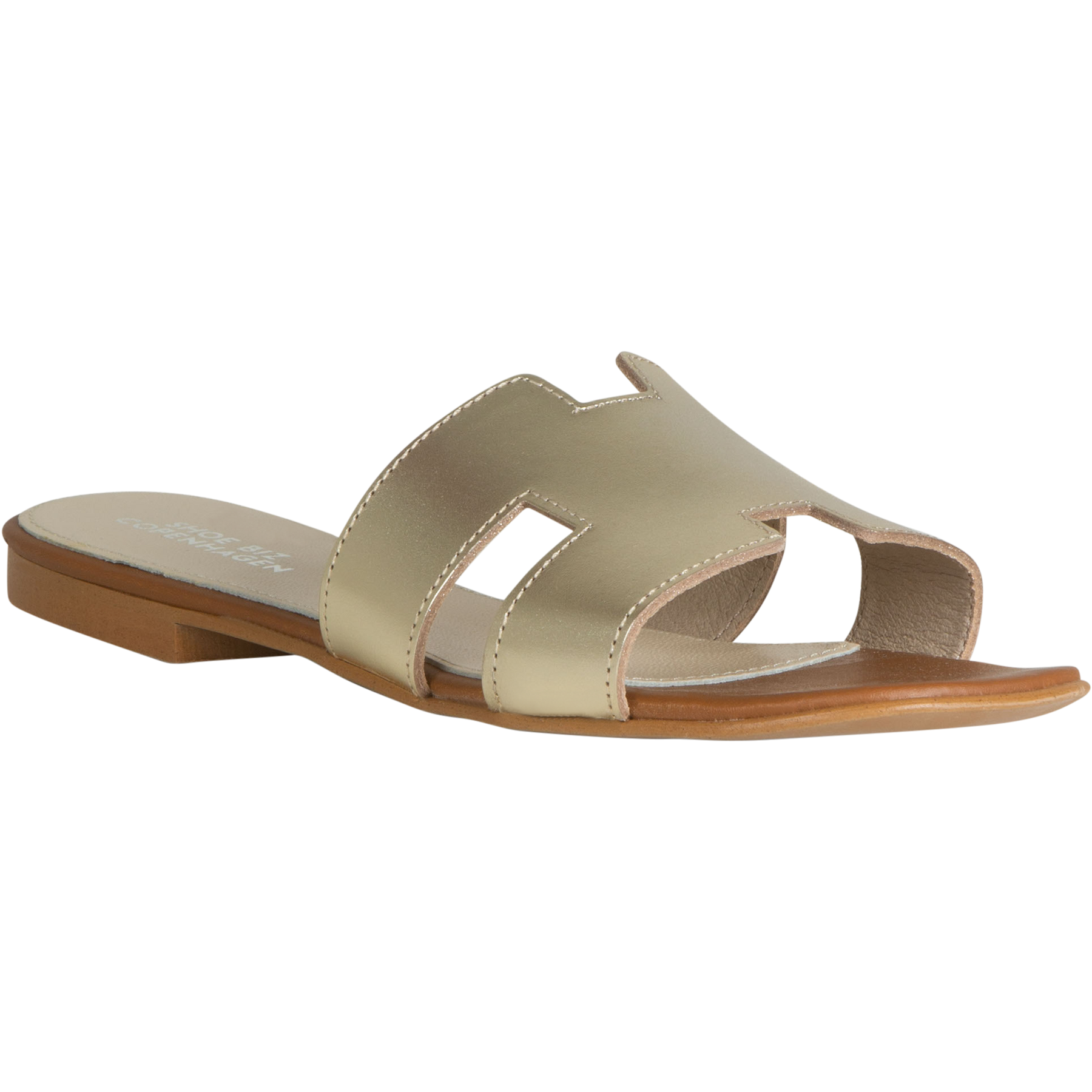 Claire Plain Leather - Gold