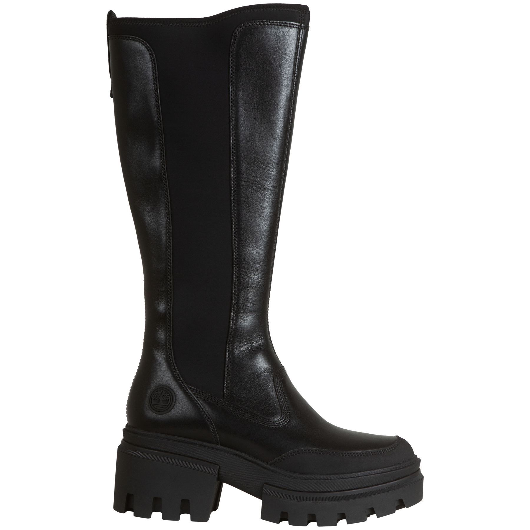 Everleigh Tall Pull On Boot - Jet Black