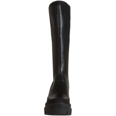 Everleigh Tall Pull On Boot - Jet Black