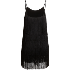 Fringe Dress - Black