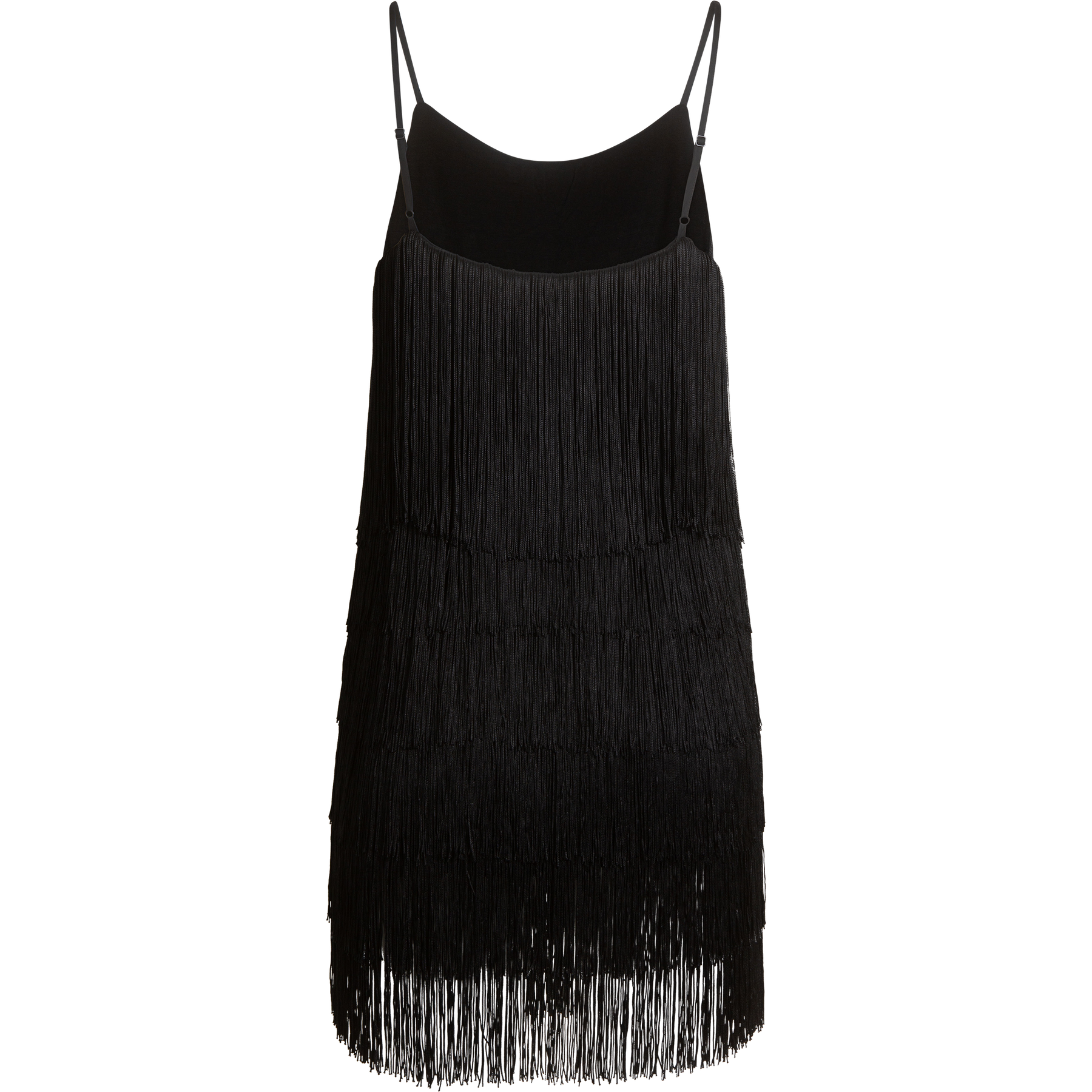 Fringe Dress - Black