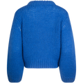 Suanne Ls Knit O-Neck - Nebulas Blue