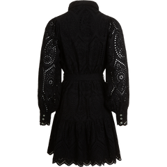 Yasholi LS Belt Dress - Black