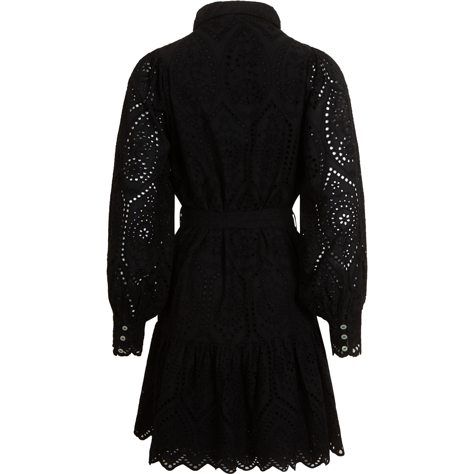 Yasholi LS Belt Dress - Svart