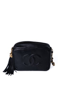 Chanel Camera Shoulder Bag - Svart