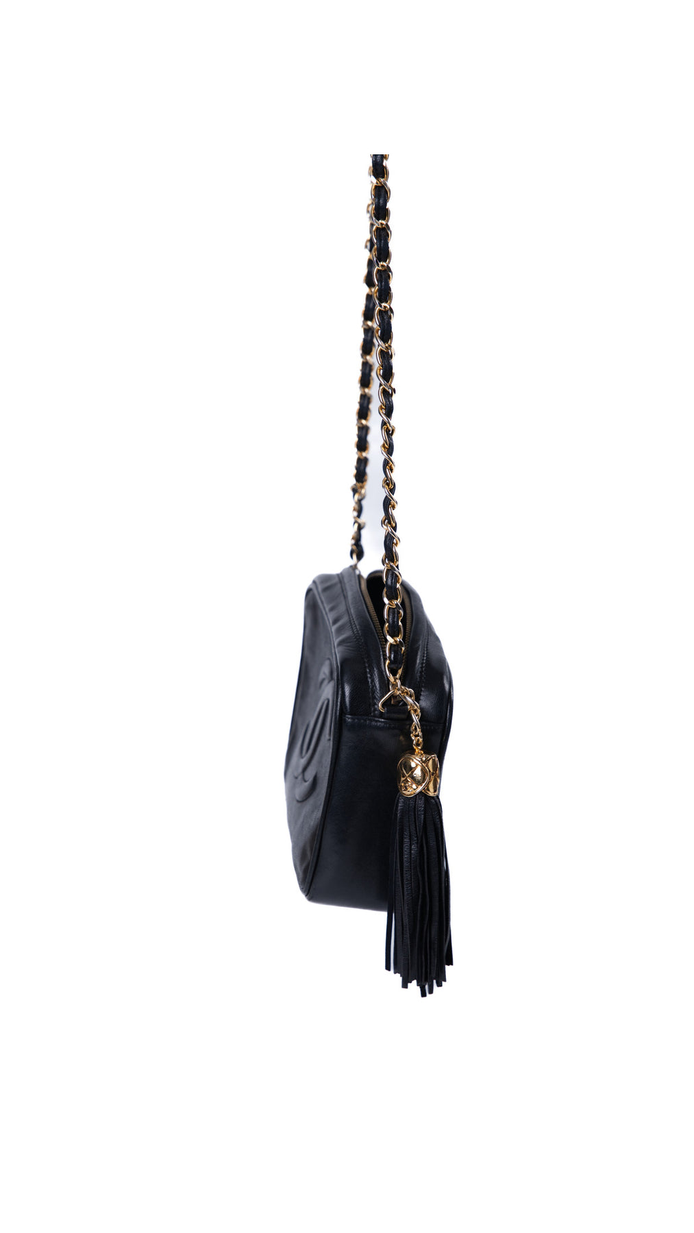 Chanel Camera Shoulder Bag - Svart
