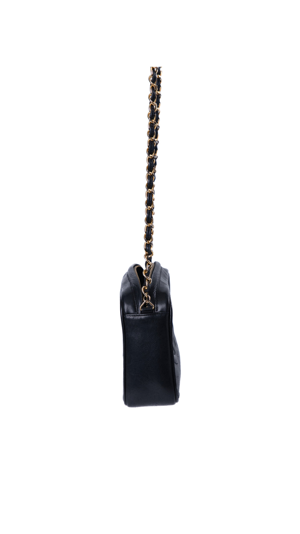 Chanel Camera Shoulder Bag - Svart