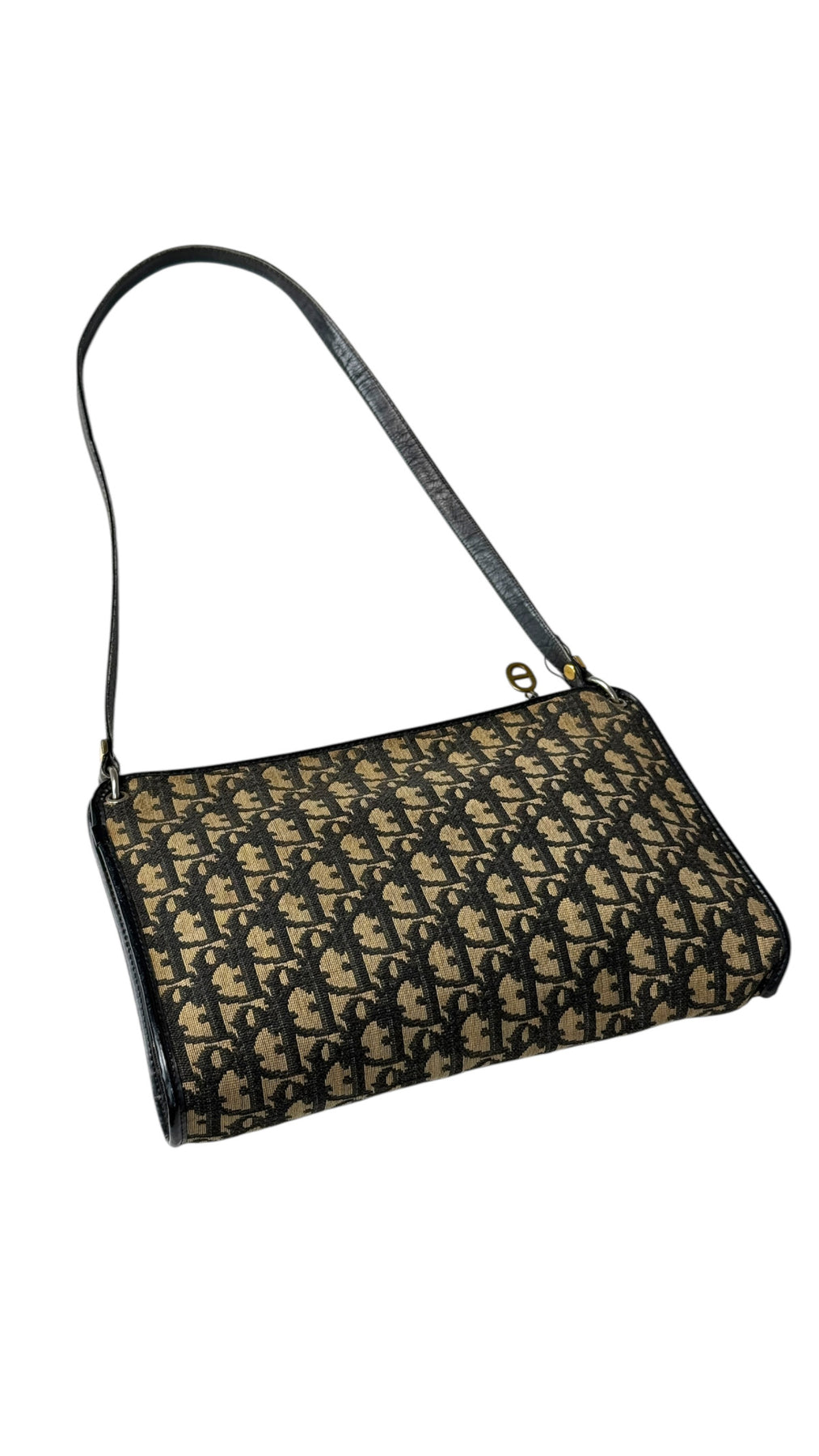 Dior Axelväska - Svart Monogram