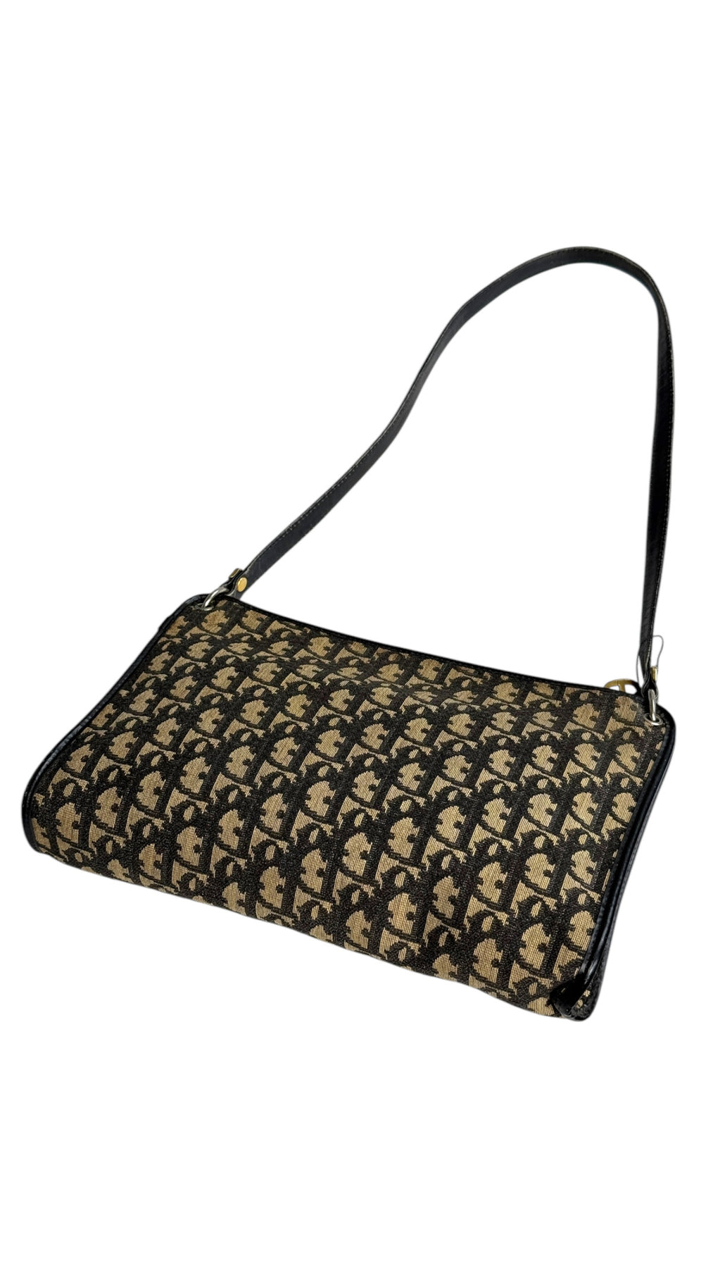 Dior Axelväska - Svart Monogram