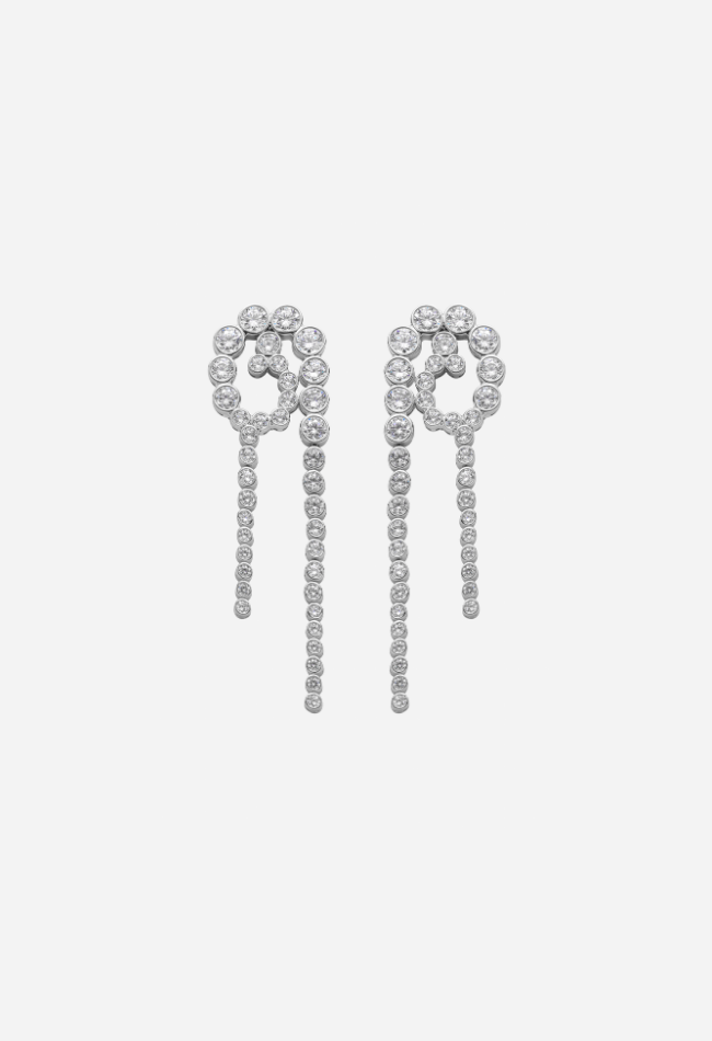 The Vivid Earrings - Silver