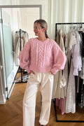 Noraic Sweater - Ljusrosa