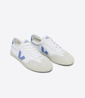 Volley Canvas - White Aqua