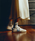 Volley Canvas - White Aqua