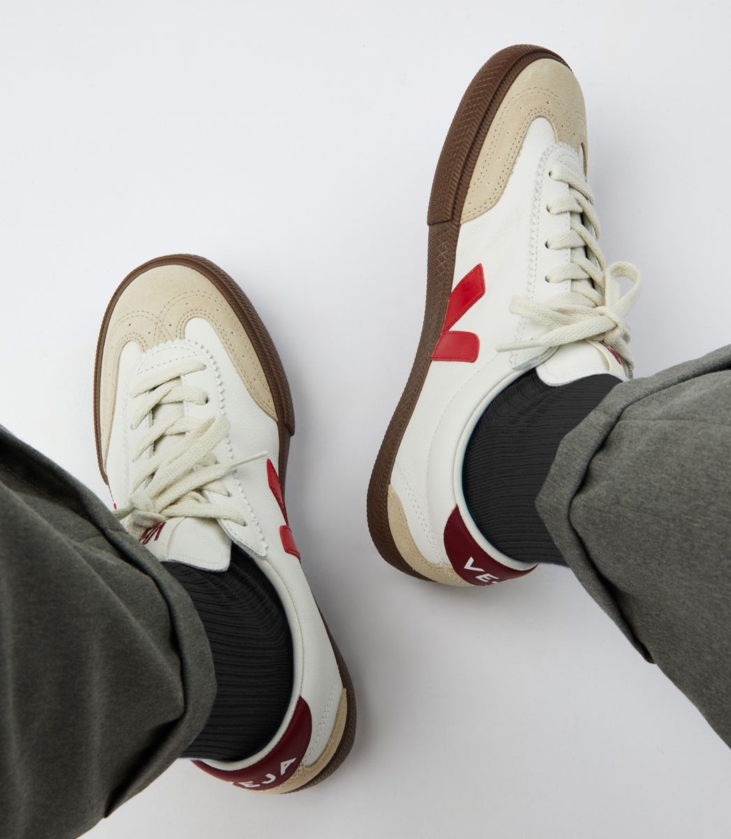 Volley O.T. Leather - White Pekin Bark