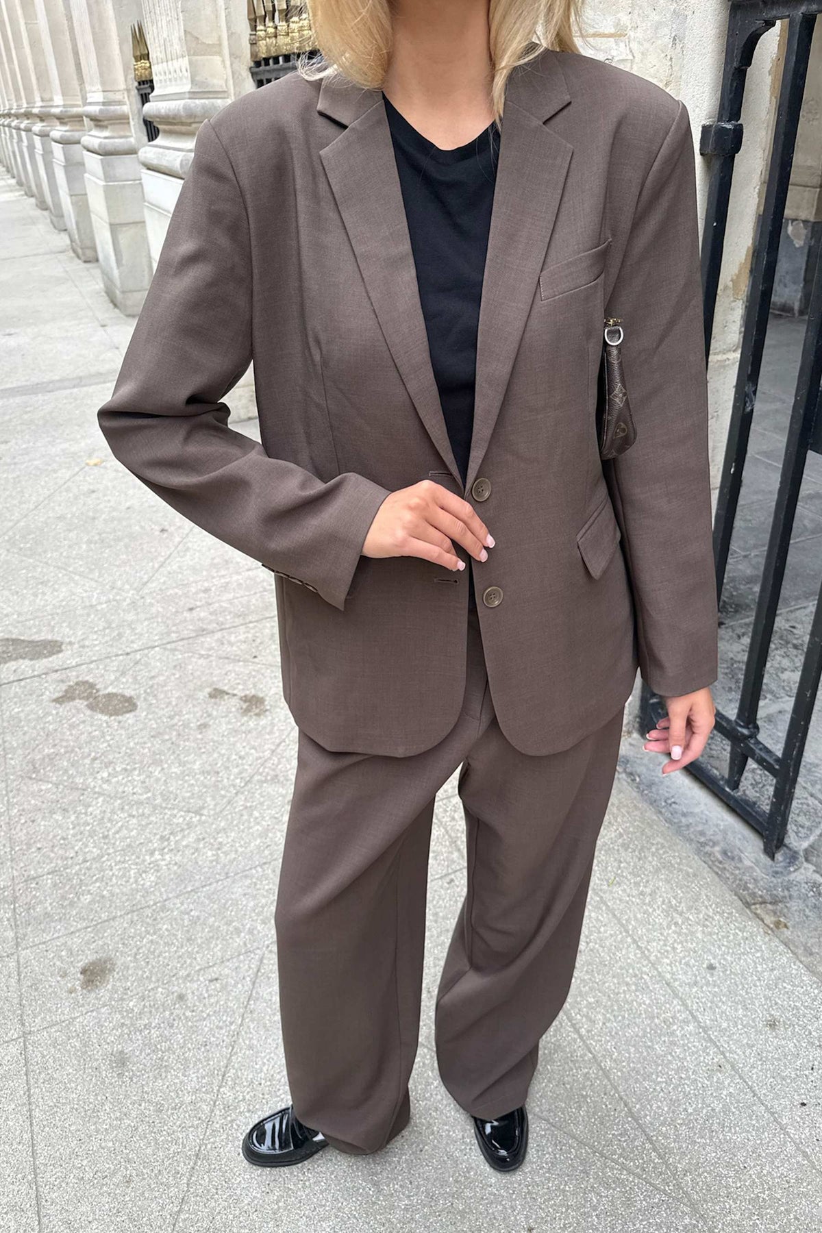 Signatureic Blazer - Mörkbrun