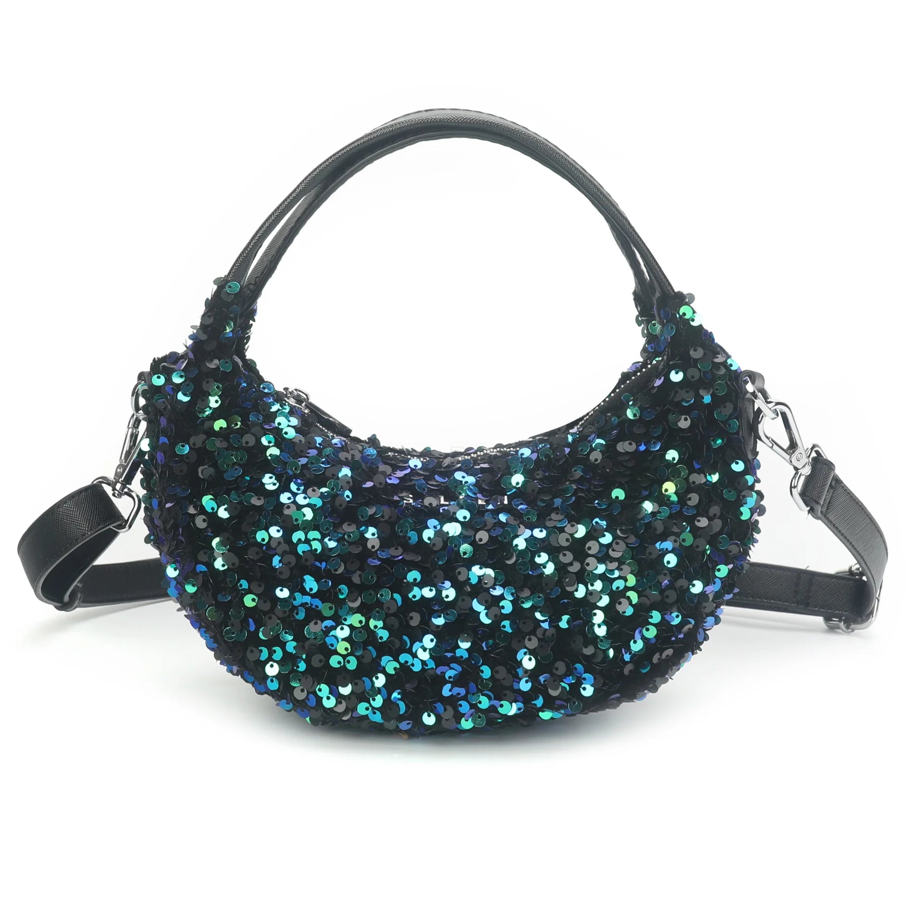 Mona Handbag - Glimmer Green