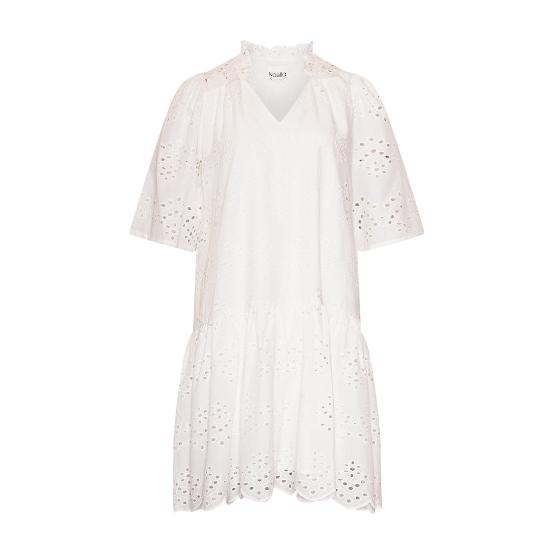 Lilia Dress - Vit