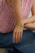 Serena Bracelet - Clear Gold