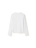 Lidie Ls Top - Vit