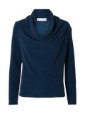 Sandra Ls Cowl Neck Top - Key Largo Silver Lurex