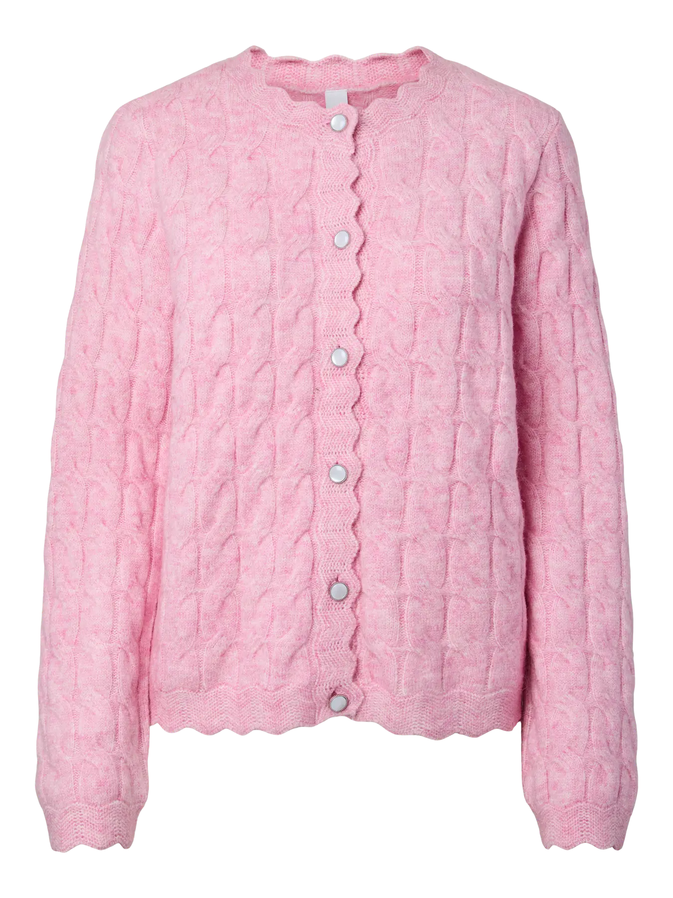 Yasbubera Ls Knit Cardigan - Moonlite Mauve