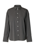 Dan Ls Oversized Shirt - Chocolate Torte Stripes