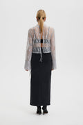 SiwGZ HW Long Skirt - Washed Black