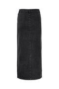 SiwGZ HW Long Skirt - Washed Black