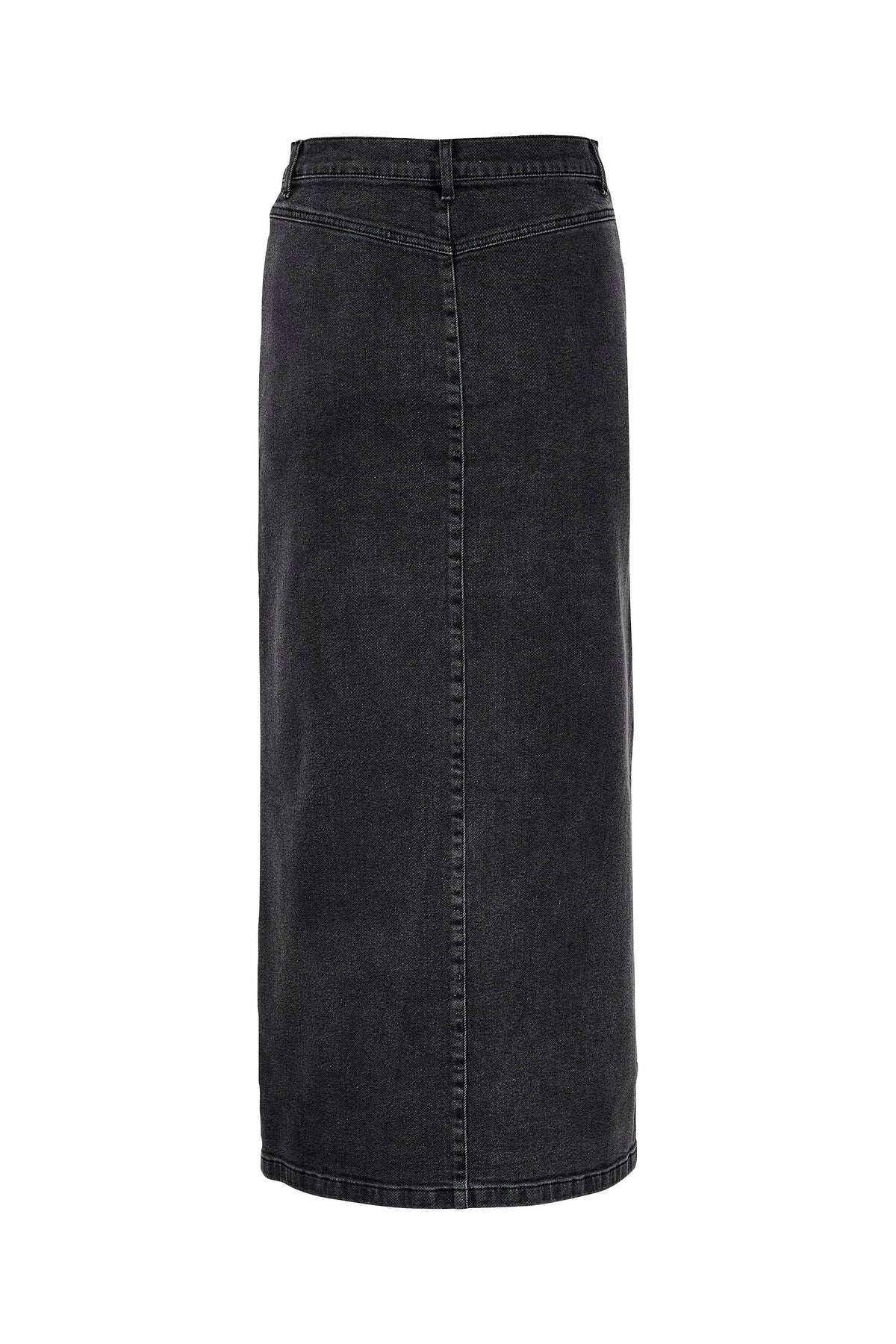 SiwGZ HW Long Skirt - Washed Black
