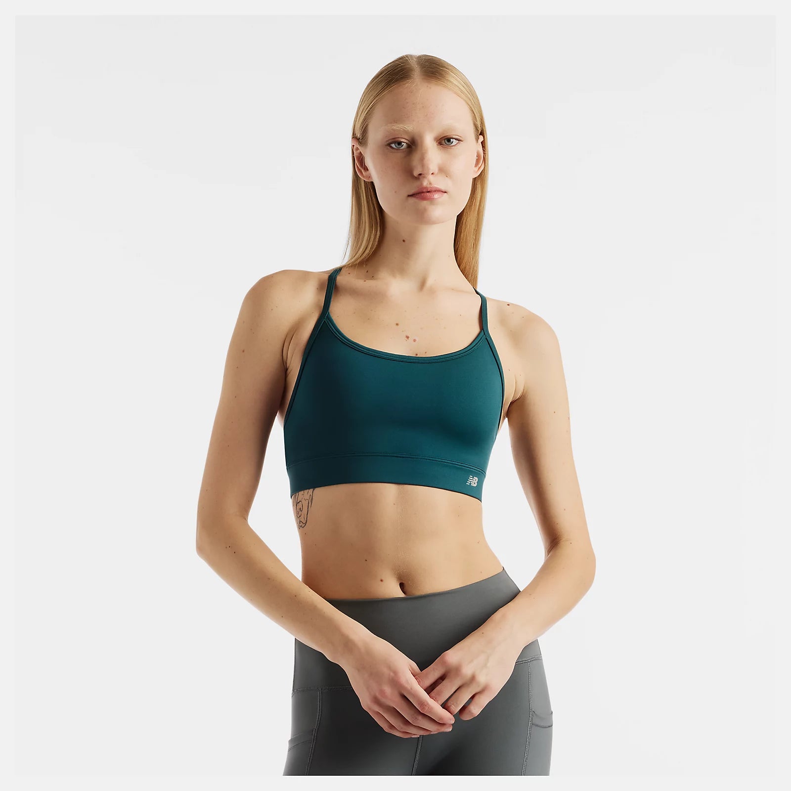 Nb Essential Yoga Bra - Medusa Green