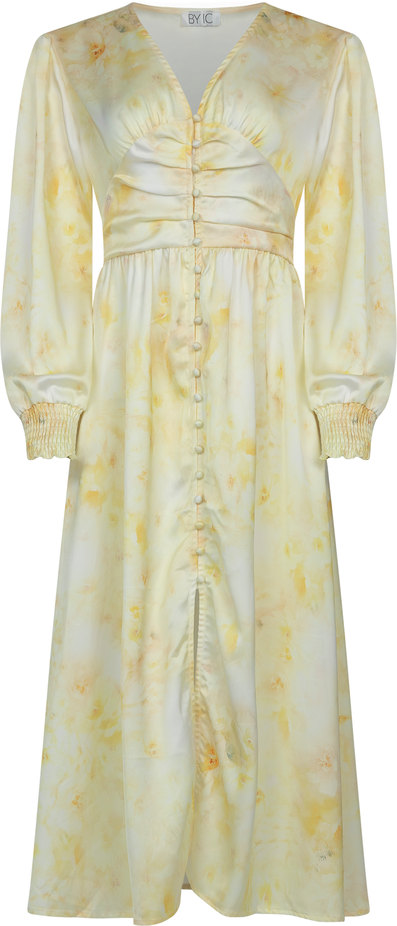 Adelic Long Dress - Sunlight Blossom