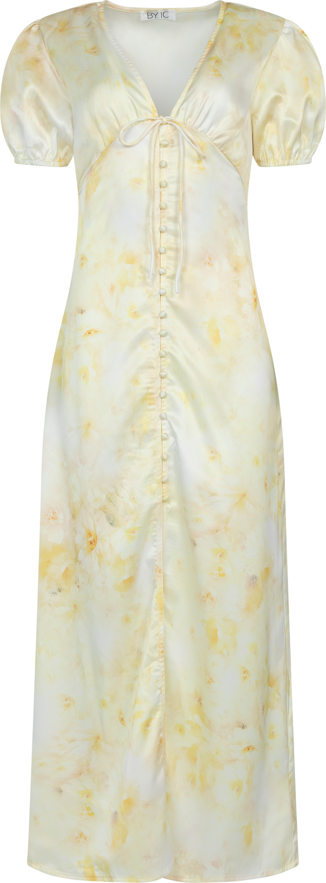 Agnetaic Long Dress - Sunlight Blossom