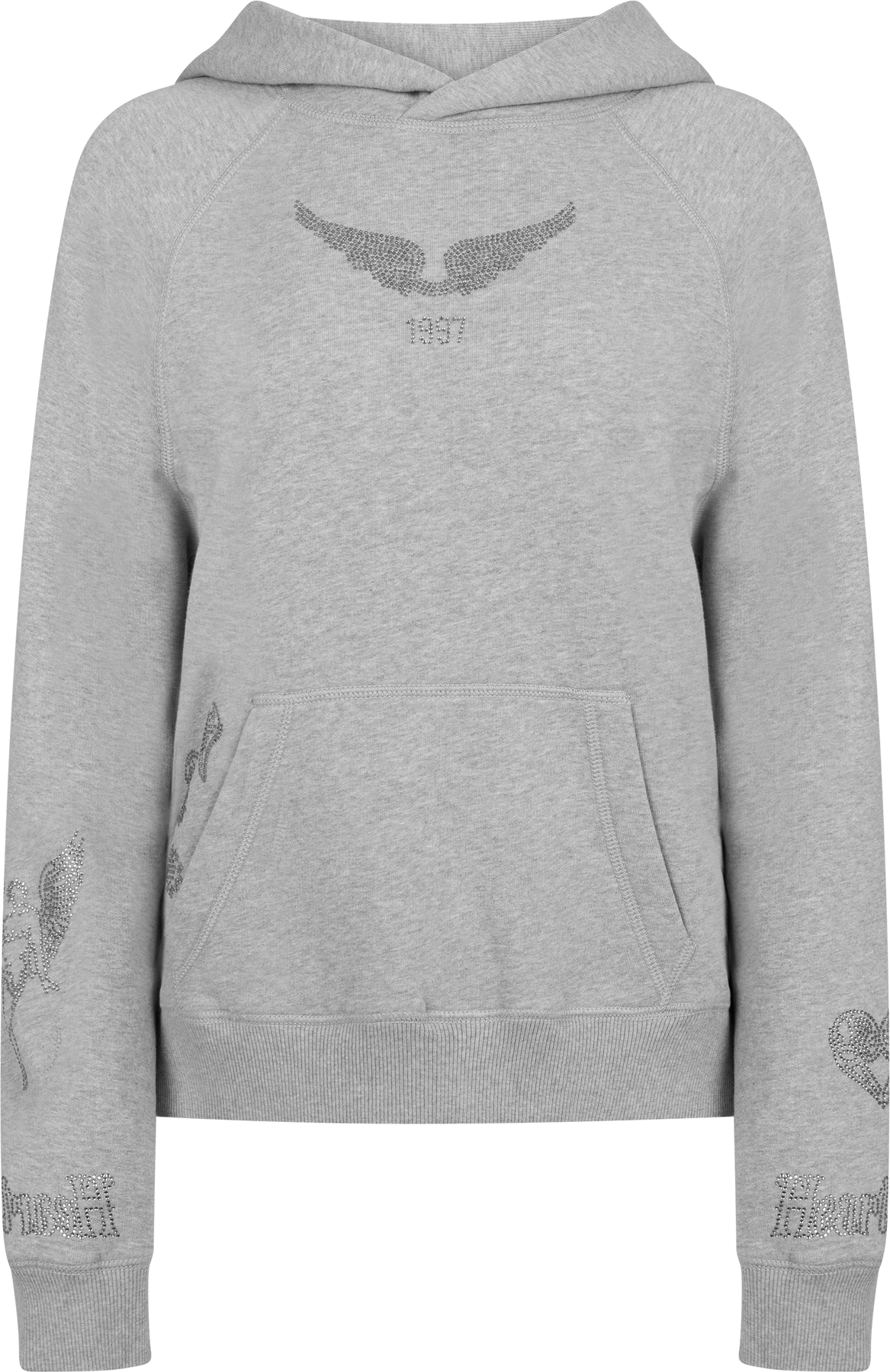 Zadig & Voltaire Georgy Mo Multicusto Strass Hoodie