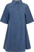 Ibo 2/4 Dress - Mid Blue Wash