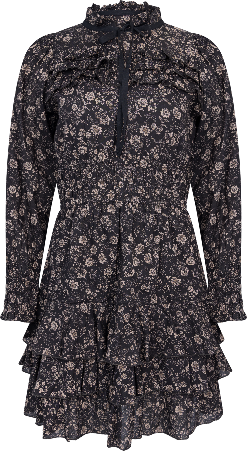 Harmony Dress - Beige Botanic