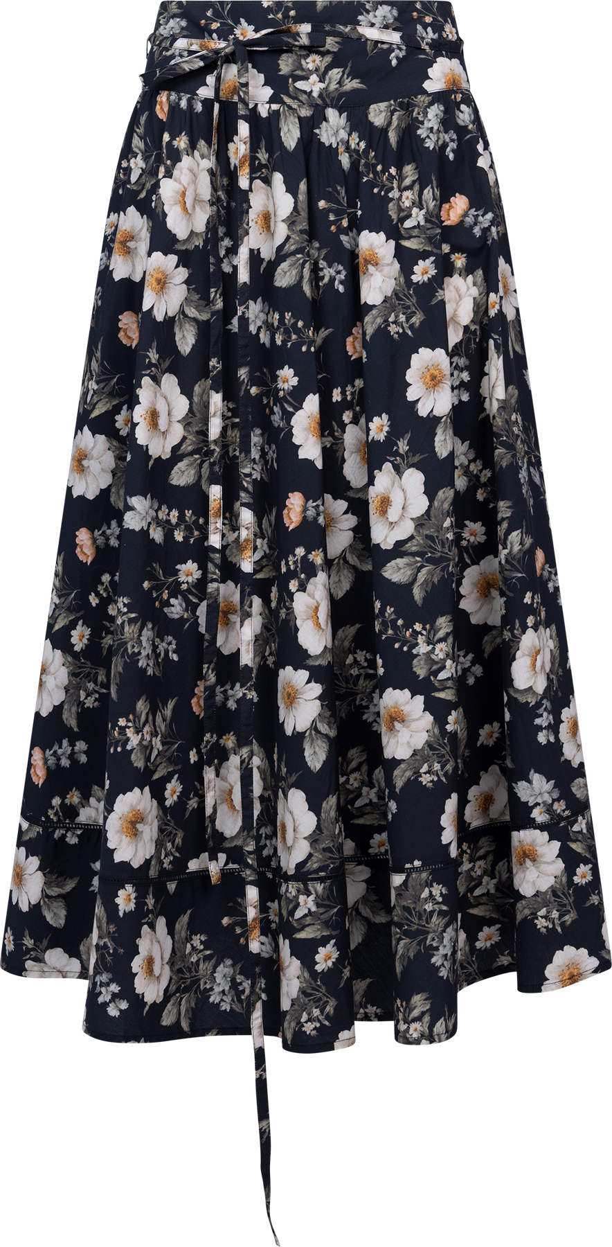 Astrid Kjol - Antique Black Poplin