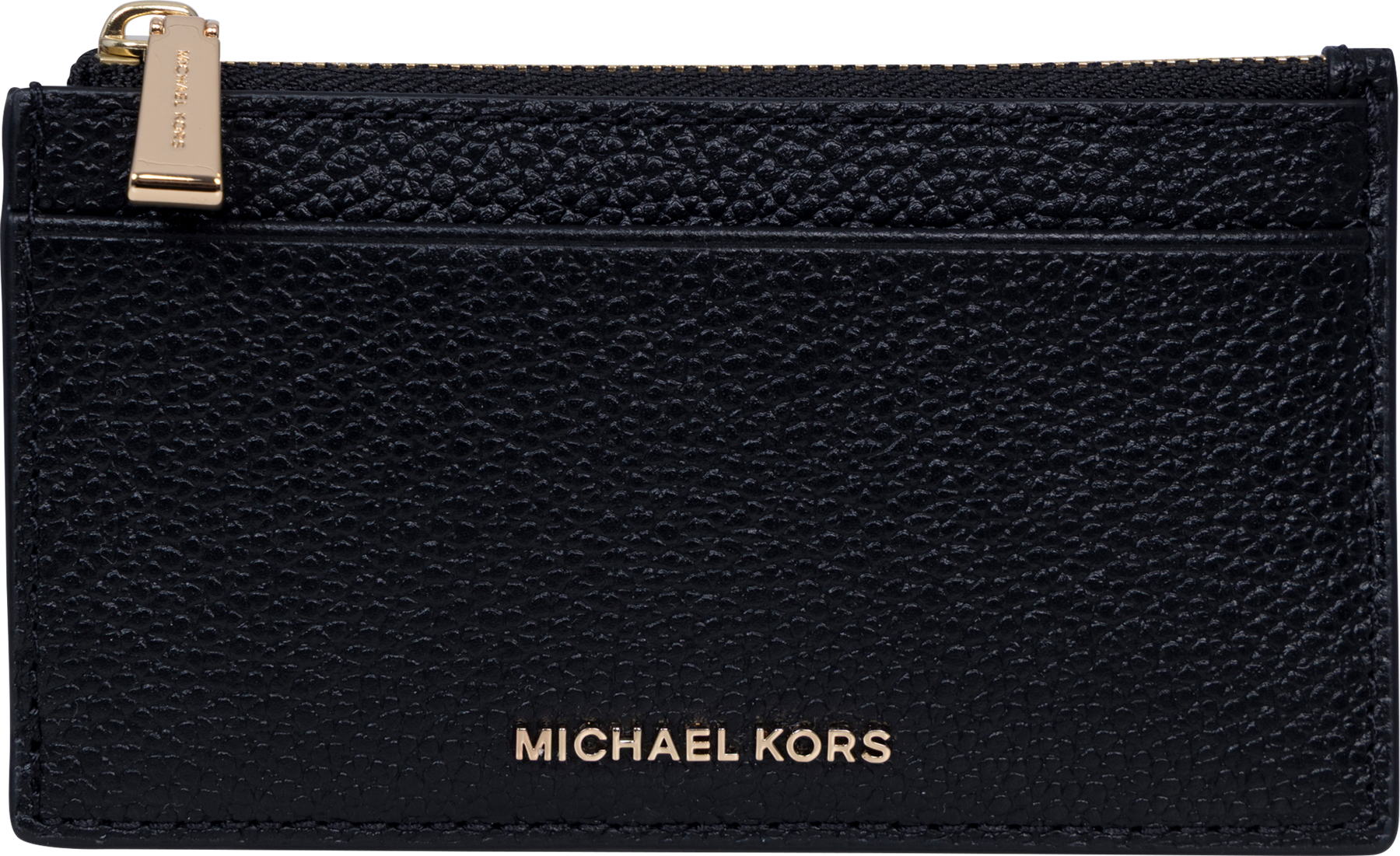 Sm Zip Key Card Case - Svart