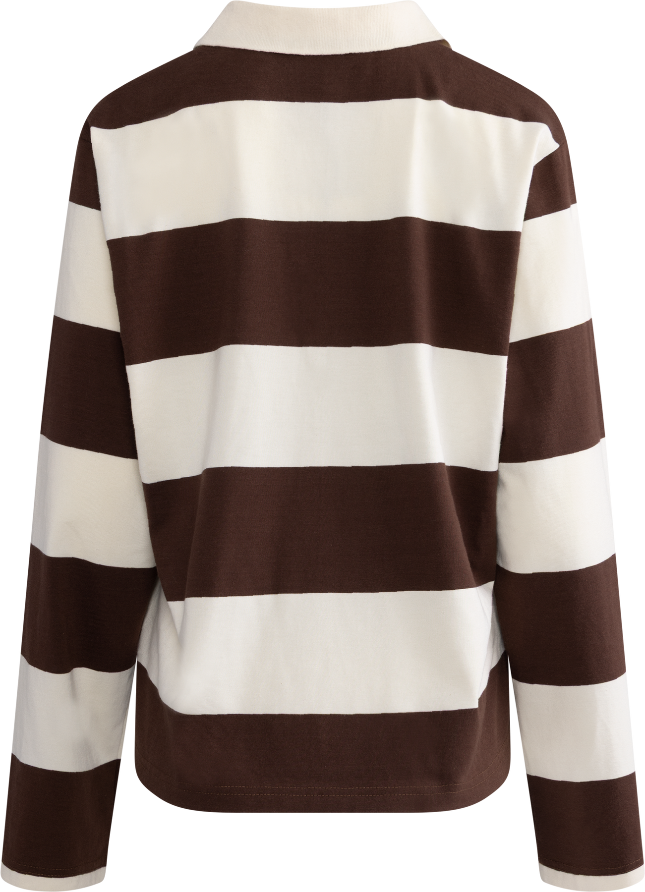 Isabelle Blocked Polo Jumper - Brun
