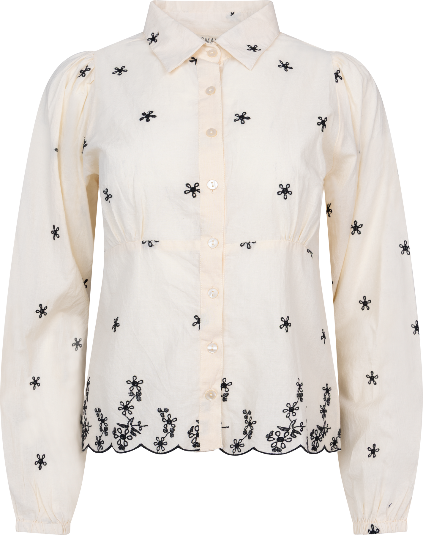 Live Blouse - Buttercream Embroidery