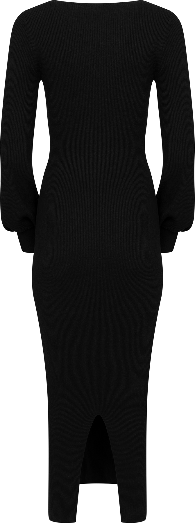 Janet Knit Dress - Svart