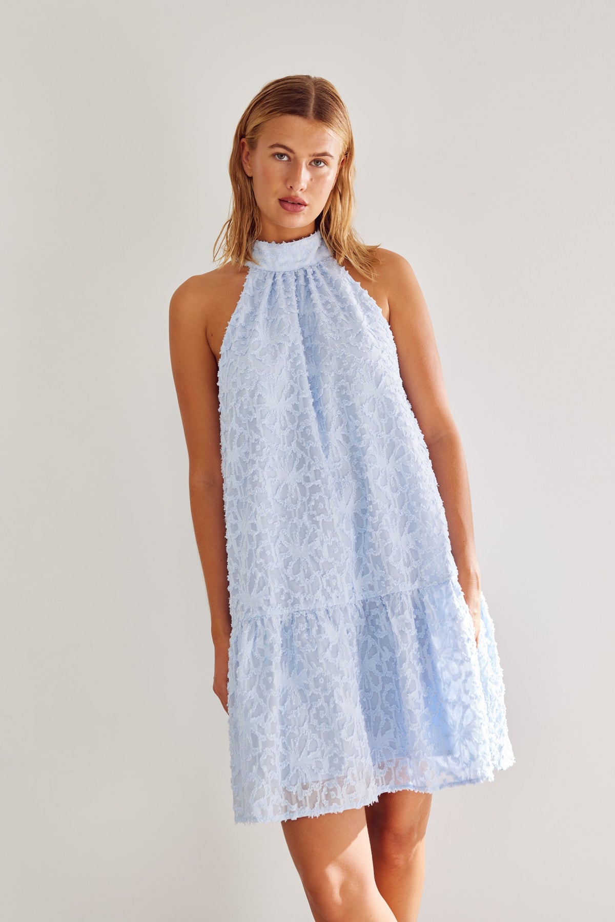 London Dress - Air Blue