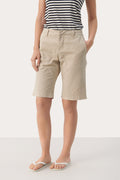 HanijanPW Shorts - White Pepper