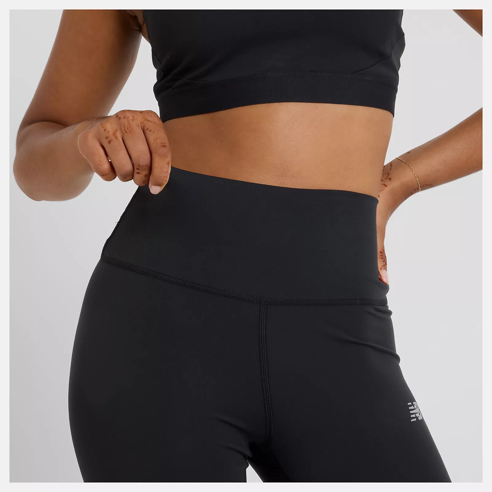 New Balance Harmony High Rise Legging 25" - Svart