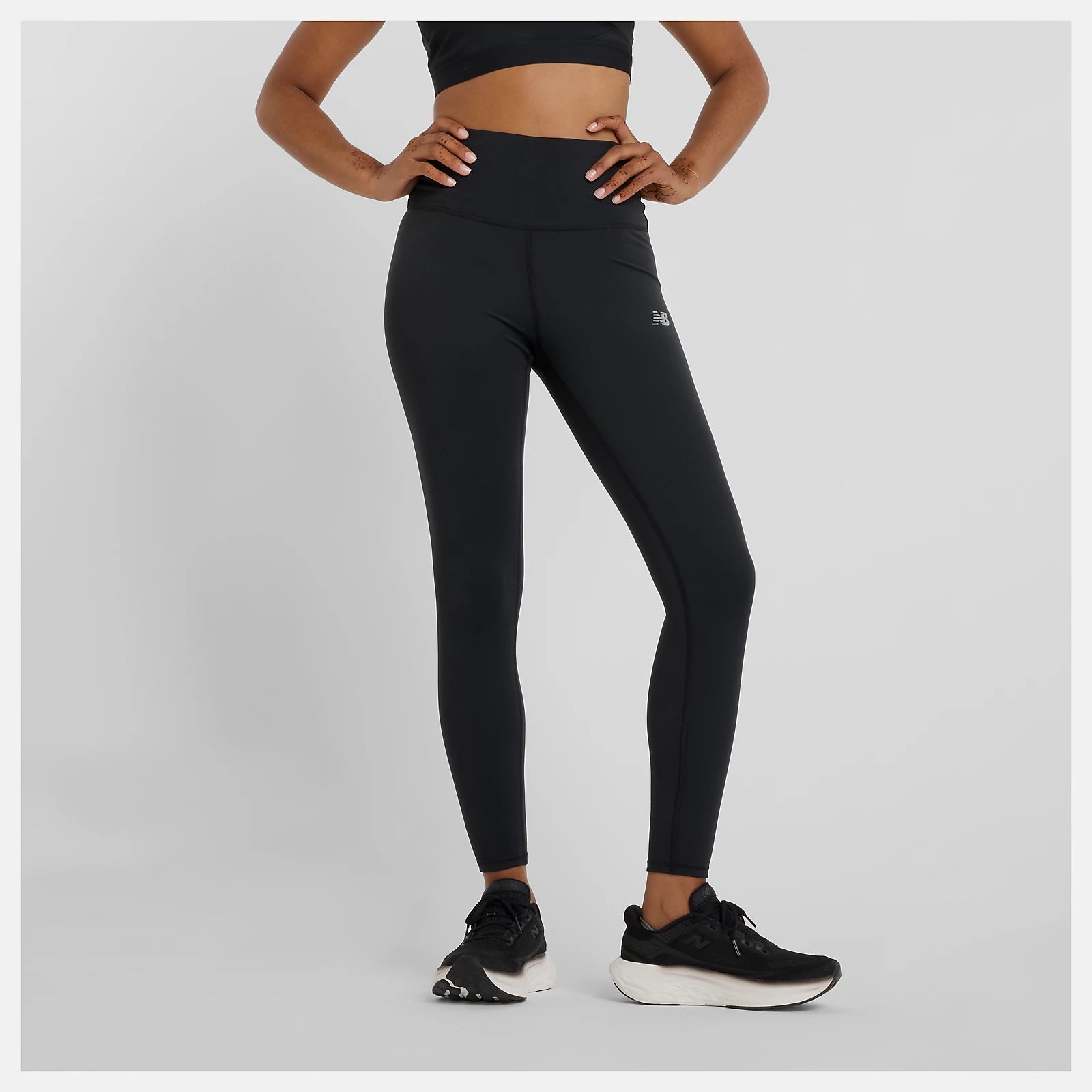 New Balance Harmony High Rise Legging 25" - Svart